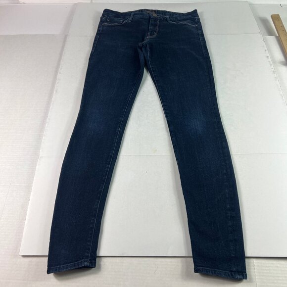 Mother Jeans Women's 30x29* Looker Ankle Skinny Low Rise Dark Blue Denim Tag 29 - Picture 1 of 16